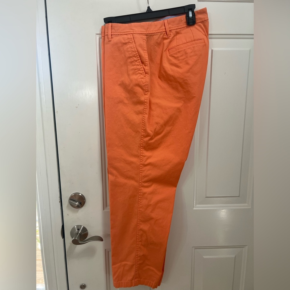 Talbots Relaxed Chinos Bright Orange